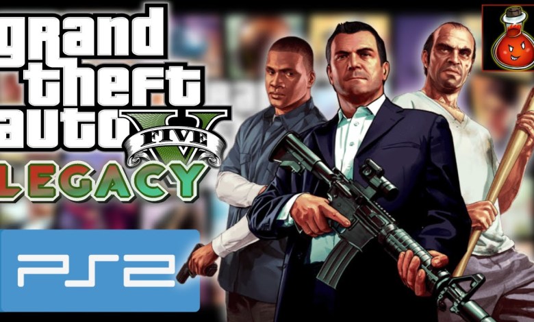Télécharger GTA 5 Legacy PS2 PPSSPP ISO mod pour Android