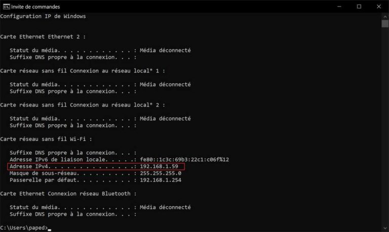 comment connaitre son adresse ip sur smartphone