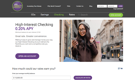 Compte chèque à intérêt élevé - Bank5 Connect