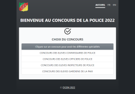 www.concours-dgsn.cm - Je peux postuler à combien de concours