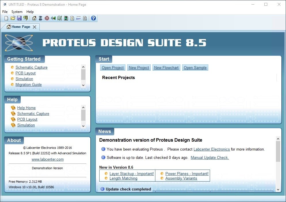 Proteus Professional 8 pour Windows